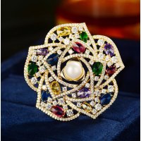 XSB261 - Fashionable Classic Camellia Brooch